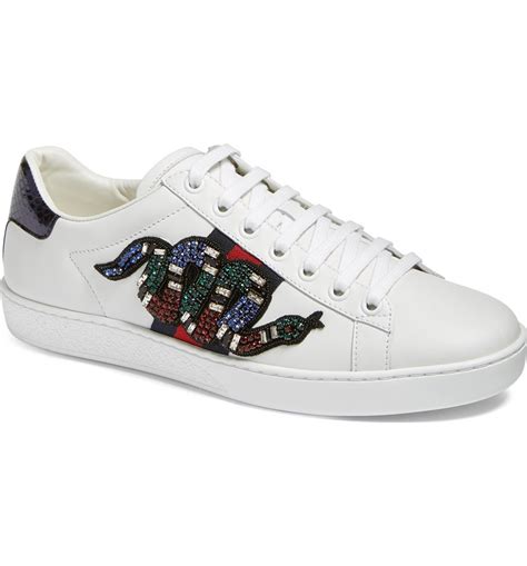 sneaker alte gucci|gucci snake sneakers women's.